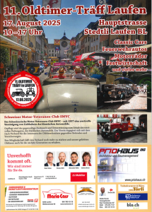 SMVC CH - Oldtimer Träff Laufen (Orga Sektion NW) @ Stedtli